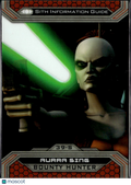 Aurra Sing 2014 Topps Chrome Star Wars Perspectives Refractor #39-S