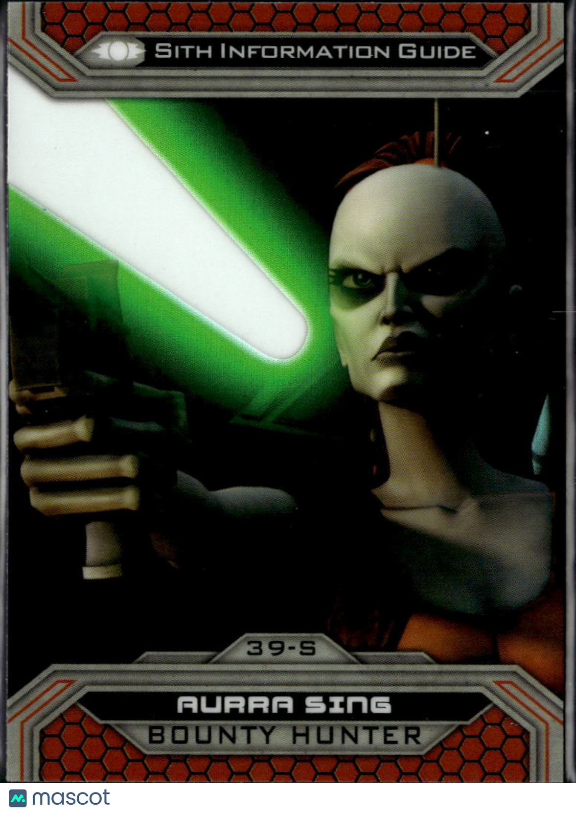 Aurra Sing 2014 Topps Chrome Star Wars Perspectives Refractor #39-S