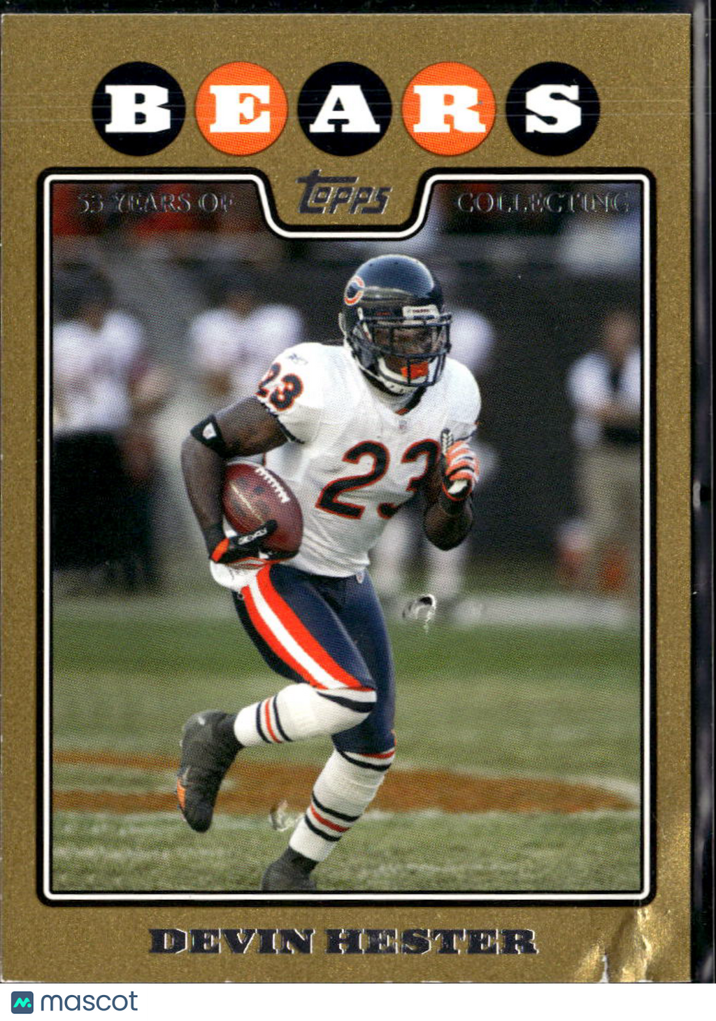 Devin Hester 2008 Topps Gold /2008 Chicago Bears