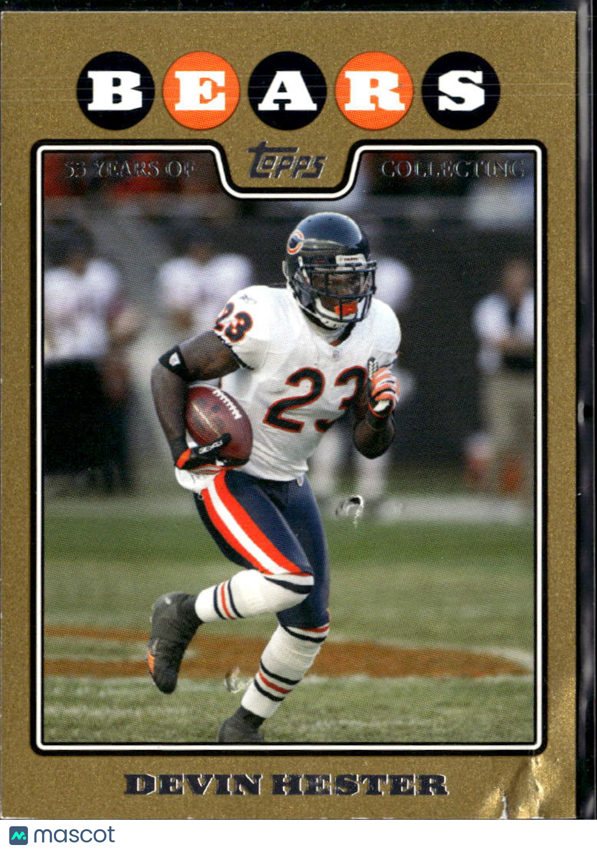 Devin Hester 2008 Topps Gold /2008 Chicago Bears