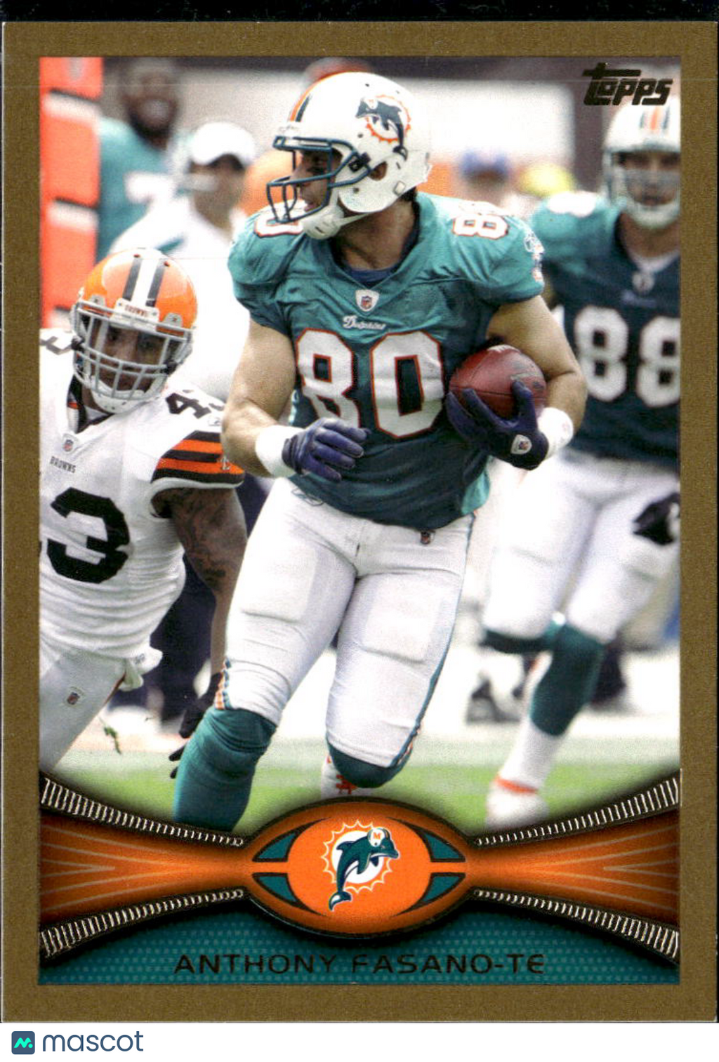 Anthony Fasano 2012 Topps 1649/2012 Gold Miami Dolphins