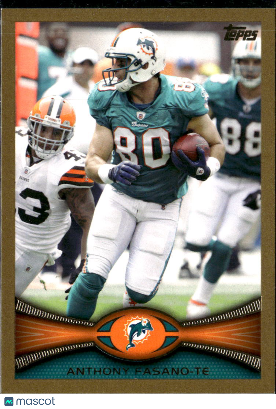 Anthony Fasano 2012 Topps 1649/2012 Gold Miami Dolphins