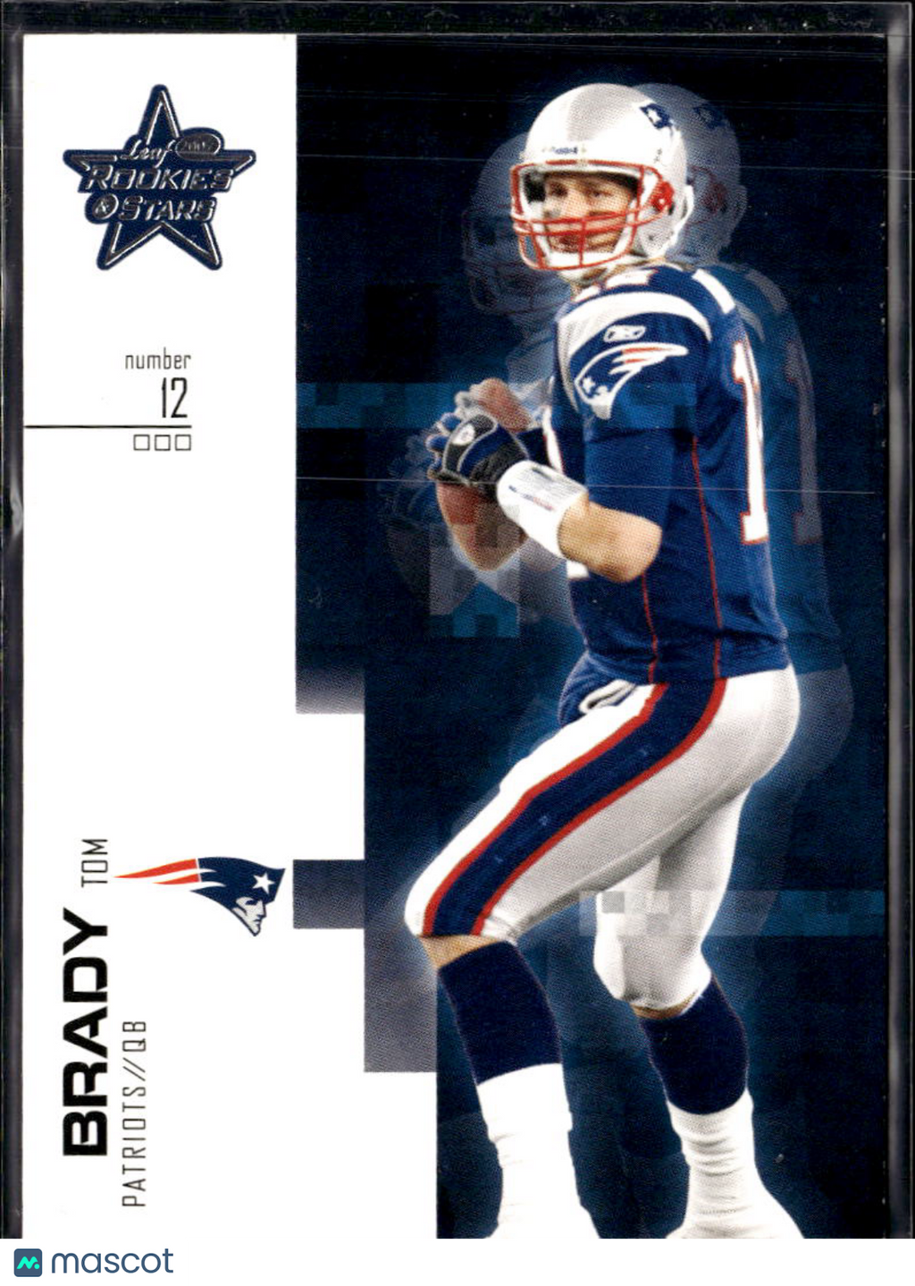 Tom Brady 2007 Leaf Rookies & Stars New England Patriots