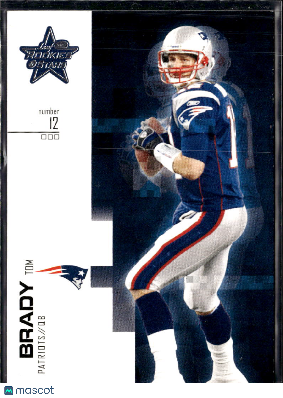 Tom Brady 2007 Leaf Rookies & Stars New England Patriots