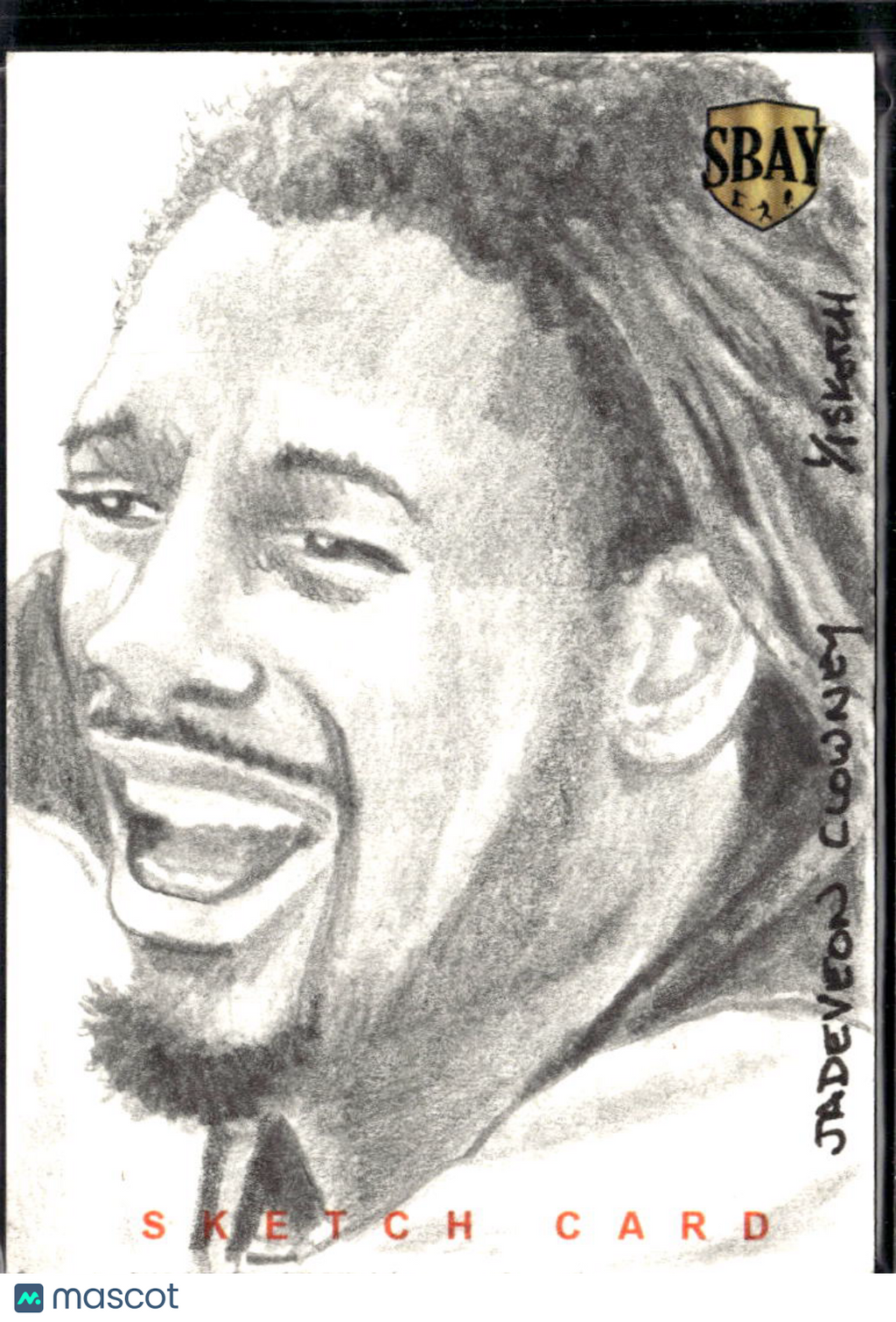 Jadeveon Clowney 2014 SBay Sketch Cards 1/1 One-of-One 1-of-1 Houston Texans