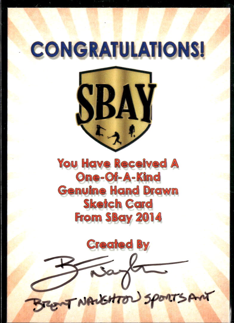 Jadeveon Clowney 2014 SBay Sketch Cards 1/1 One-of-One 1-of-1 Houston Texans