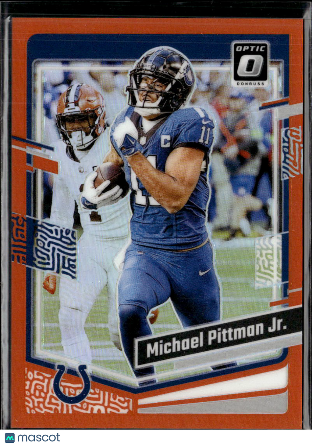 Michael Pittman Jr. 2023 Optic Orange 185/249 Indianapolis Colts