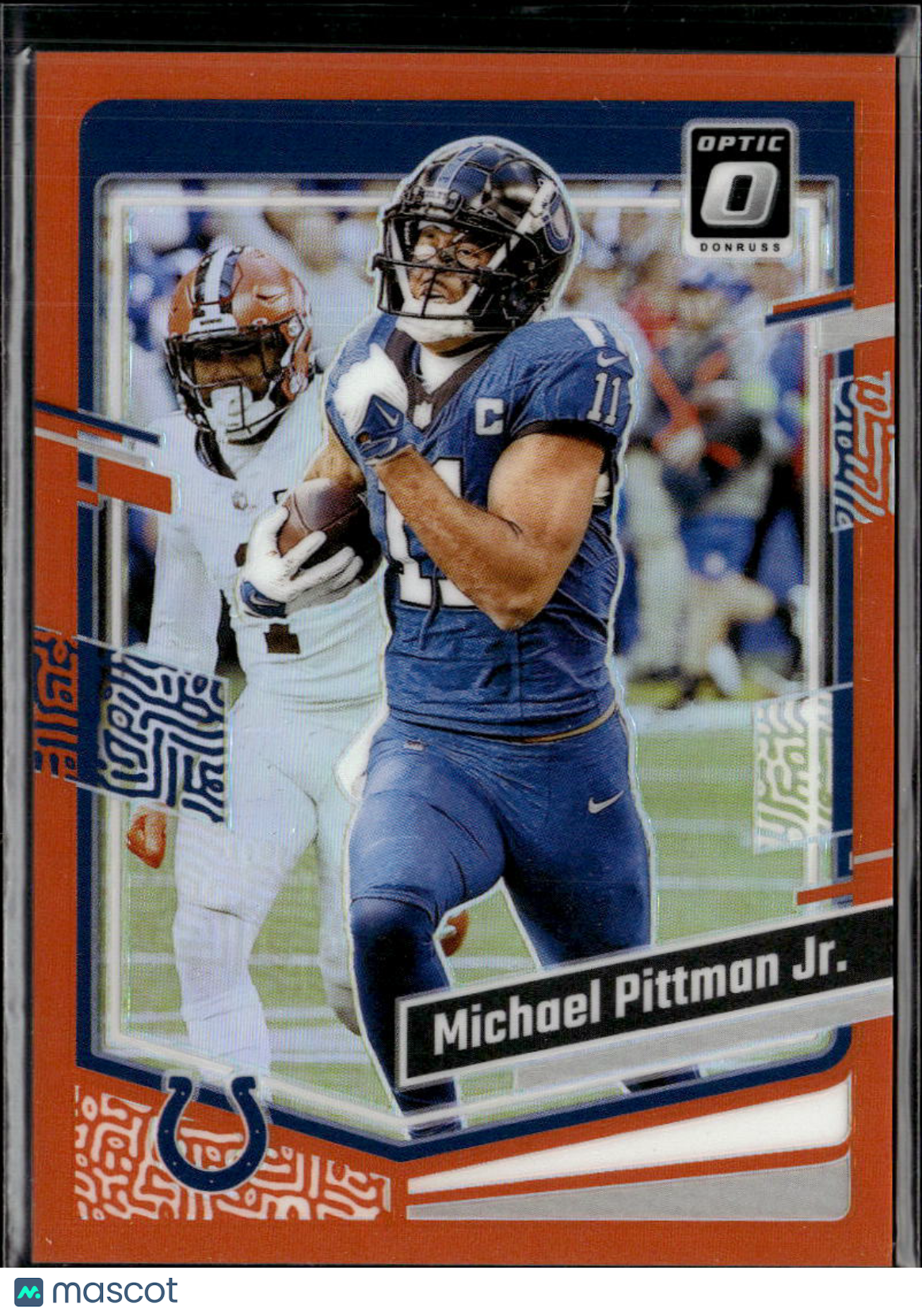 Michael Pittman Jr. 2023 Optic Orange 185/249 Indianapolis Colts