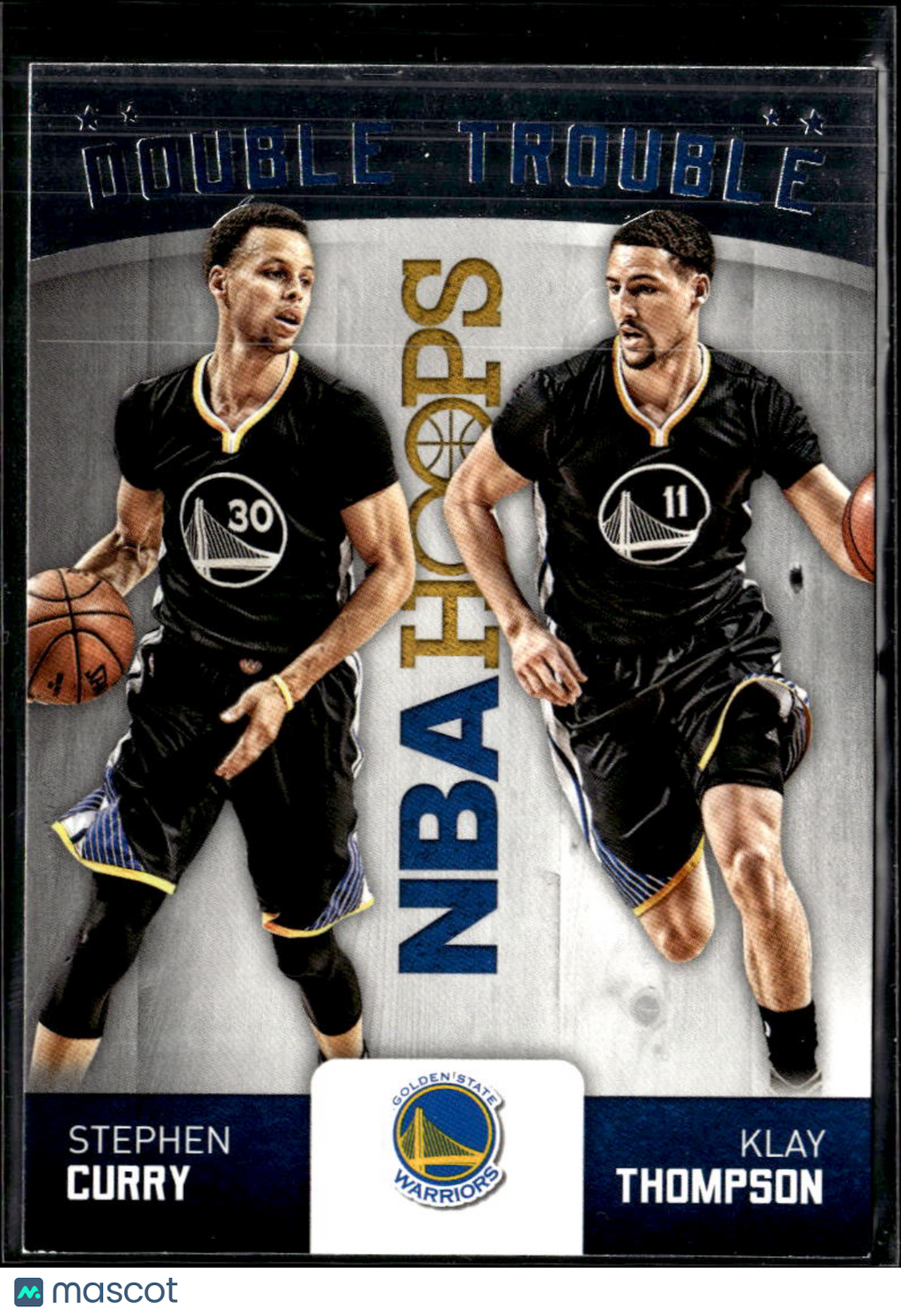 Klay Thompson Stephen Curry 2015 Hoops Double Trouble Golden State Warriors