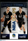 Klay Thompson Stephen Curry 2015 Hoops Double Trouble Golden State Warriors
