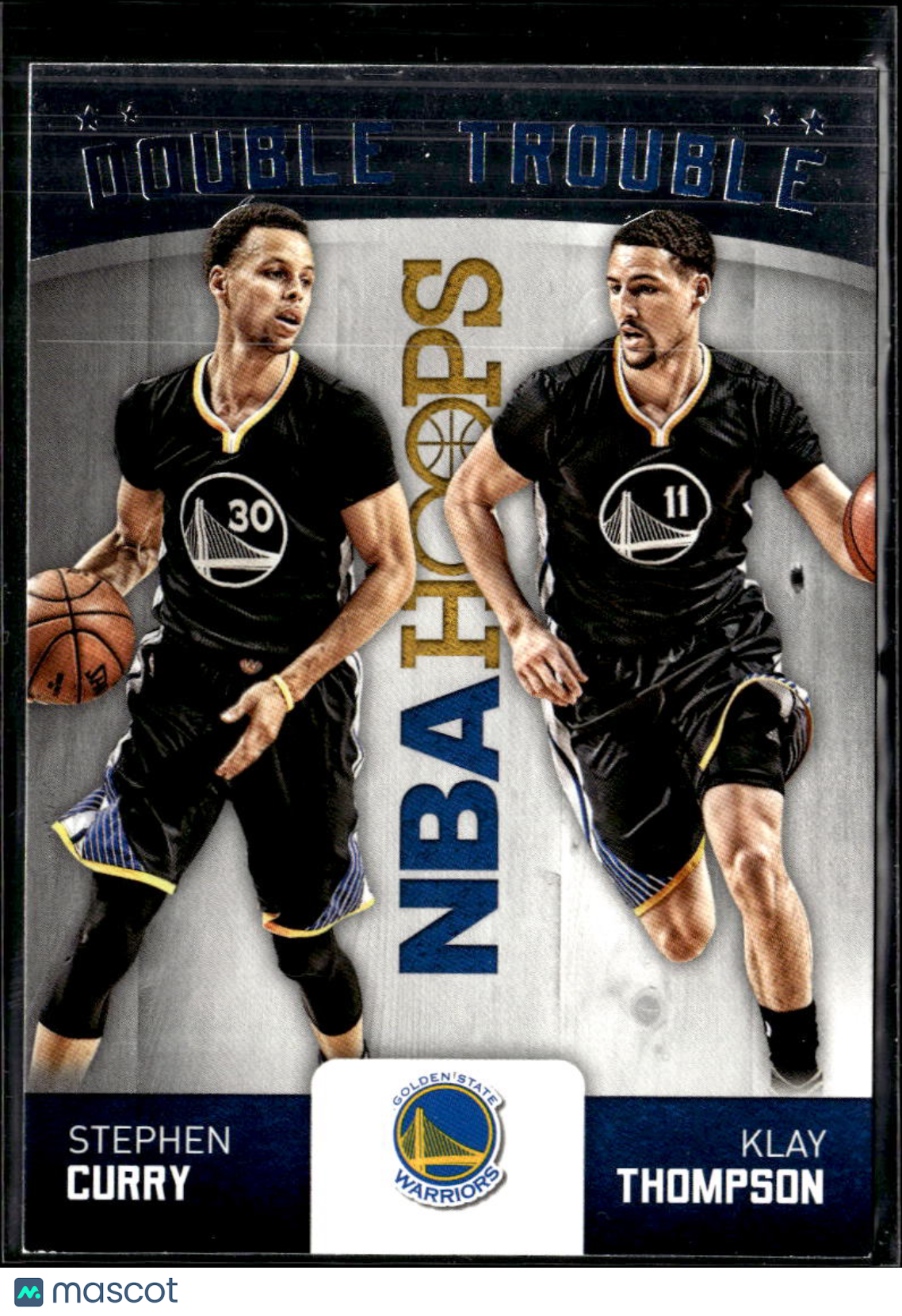 Klay Thompson Stephen Curry 2015 Hoops Double Trouble Golden State Warriors