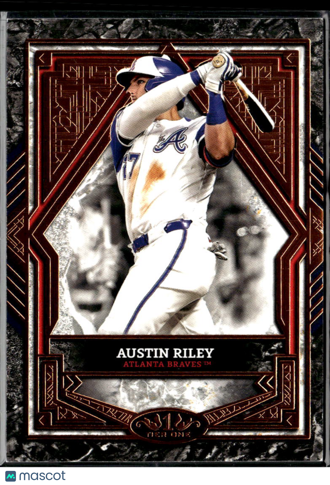 Austin Riley 2025 Topps Tier One Atlanta Braves