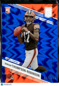 Dorian Thompson-Robinson 2023 Elite Status Blue RC /625 Cleveland Browns