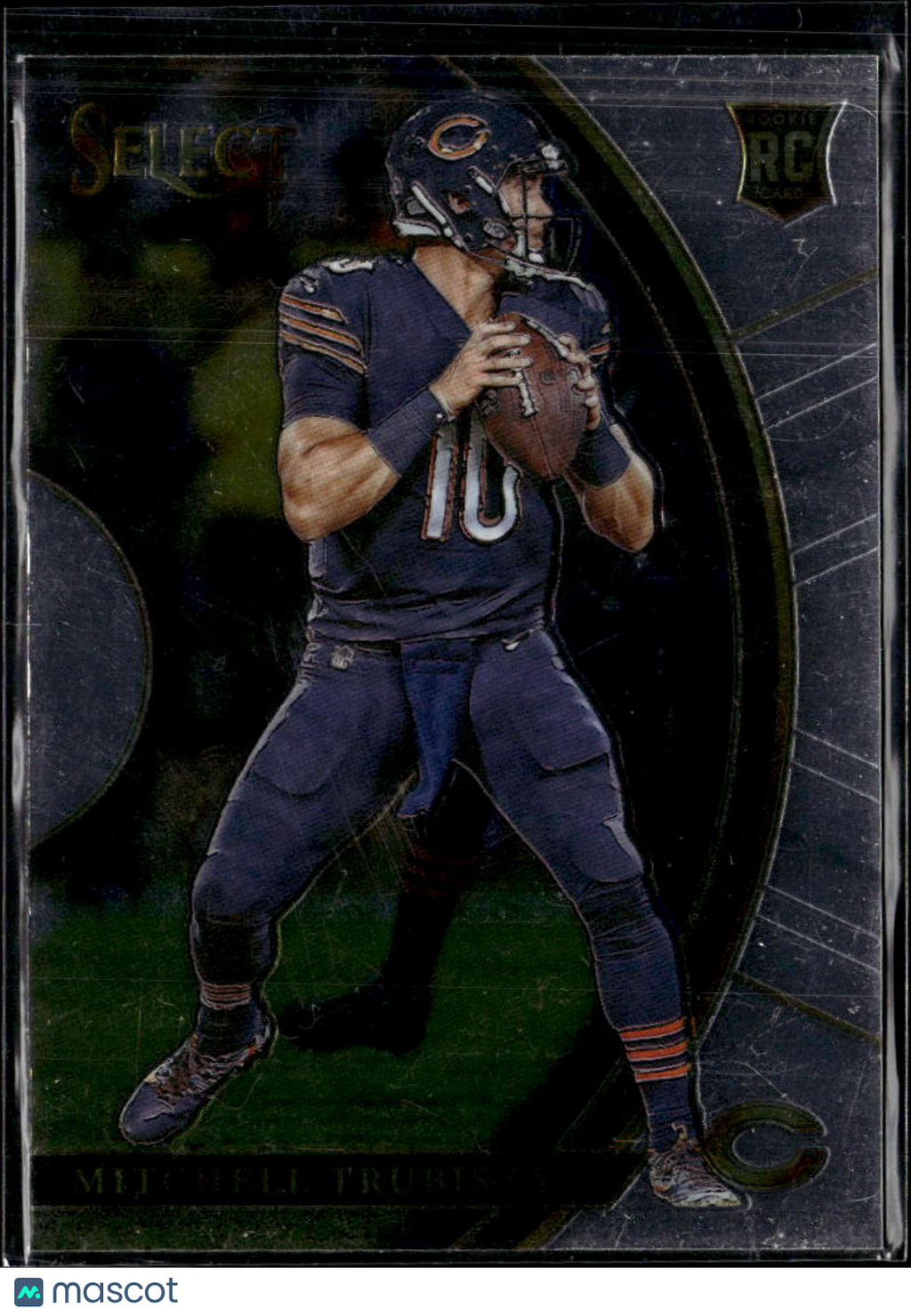 Mitchell Trubisky 2017 Select Concourse Rookie RC Chicago Bears
