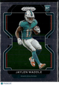 Jaylen Waddle 2021 Panini Prizm Rookie RC Miami Dolphins