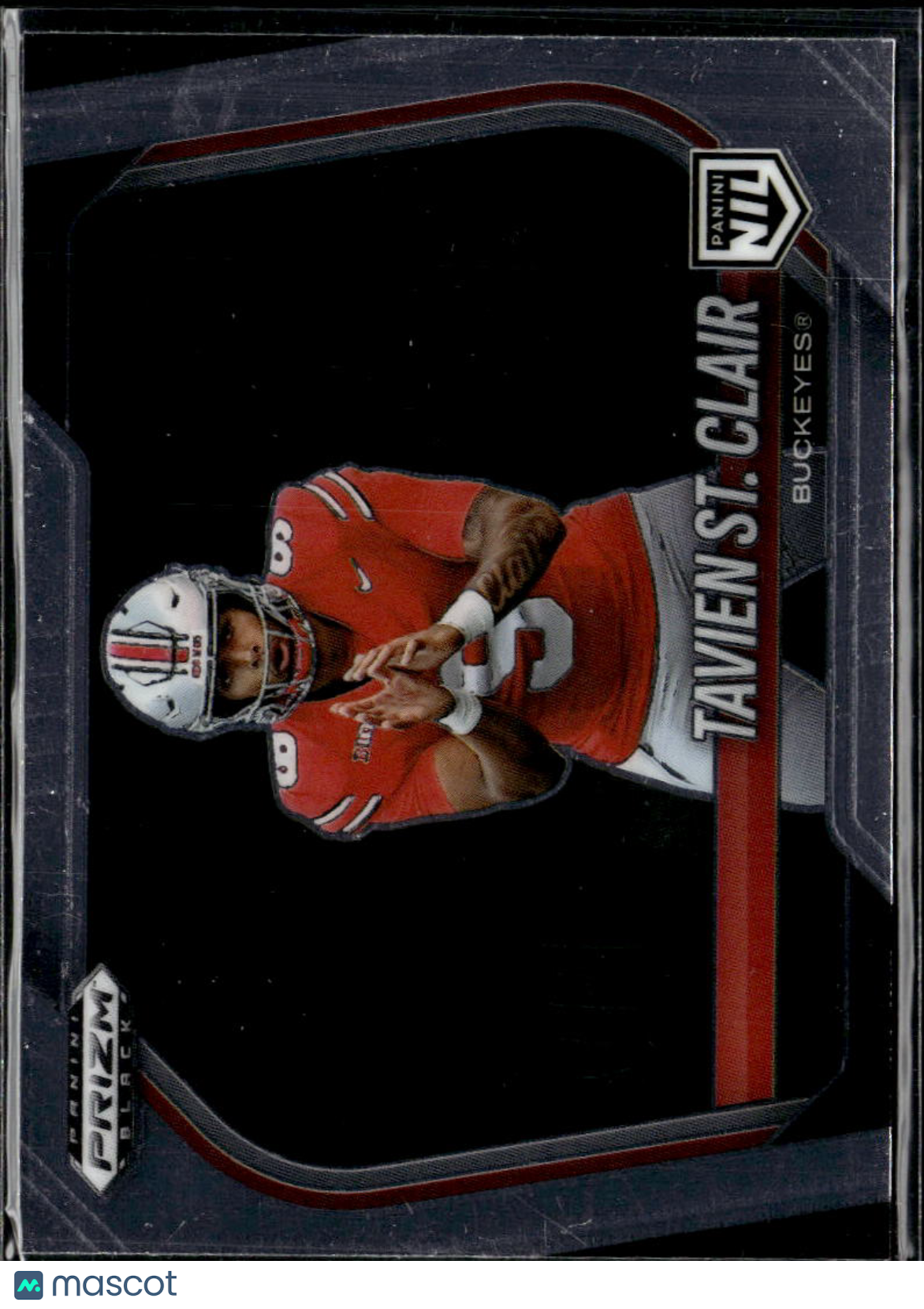 Tavien St. Clair 2025 Panini Prizm Black Rookie RC Ohio State Buckeyes