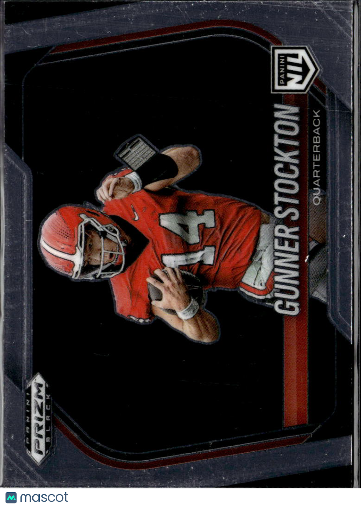 Gunner Stockton 2025 Panini Prizm Black Rookie RC Georgia Bulldogs