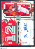 Tre Johnson III 2025-26 Impeccable Auto Autograph RC 5/12 Washington Wizards