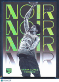Karim Lopez 2025-26 Noir Rookie RC 41/49 New Zealand Breakers