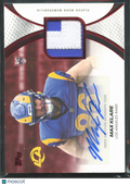 Max Klare 2026 Topps Flagship Auto Autograph Patch RC 3/5 Los Angeles Rams
