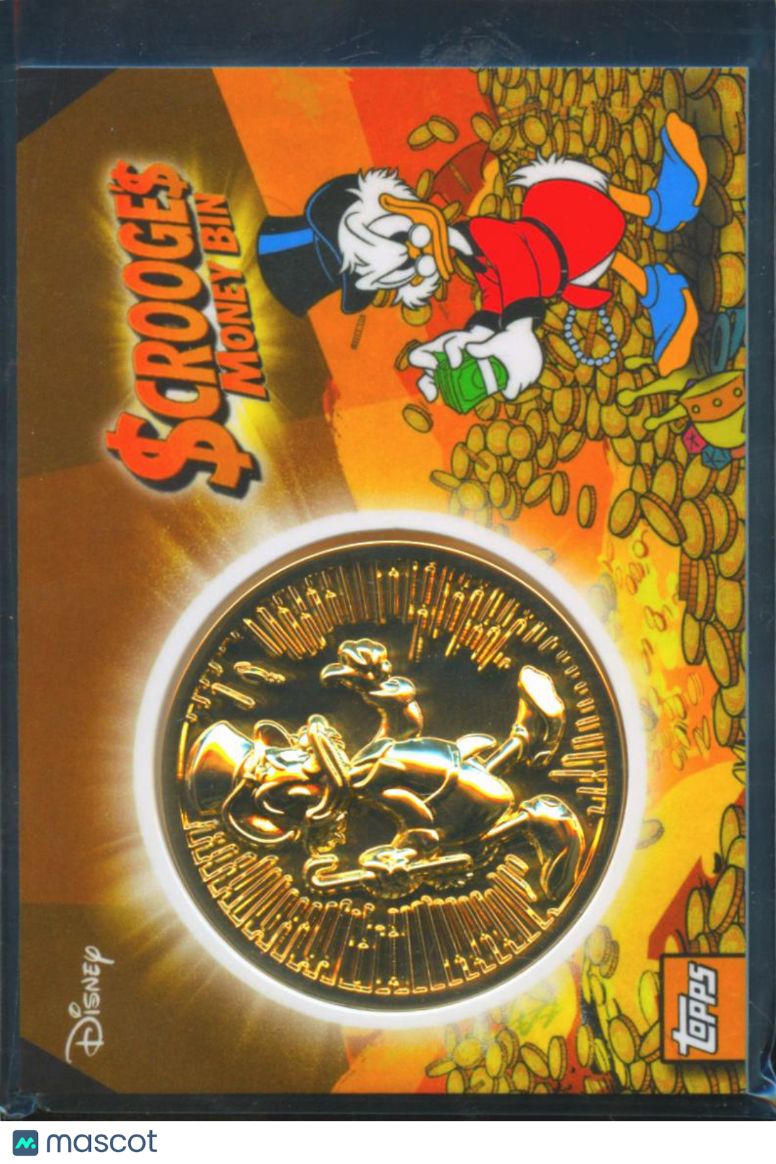 Scrooge's Money Bin 2026 Topps Disney Manufactured Coin Relic #SMB-1