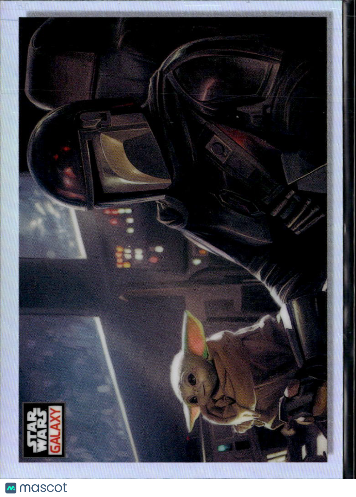 Wing Man 2023 Topps Star Wars Galaxy Refractor #44