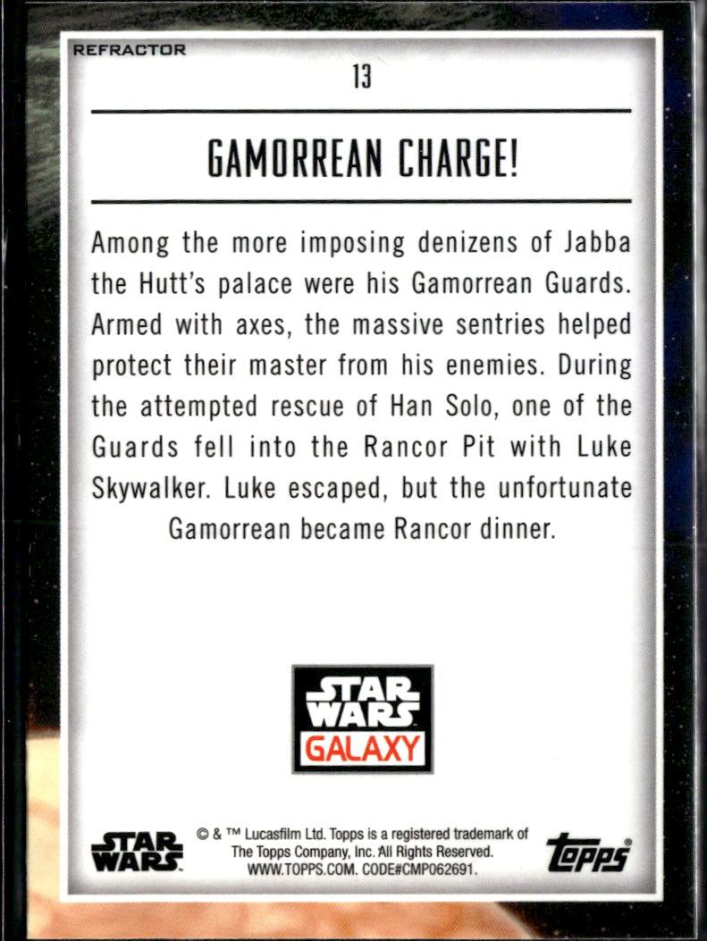 2023 Topps Chrome Star Wars Galaxy #13