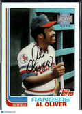 Al Oliver 2002 Topps Archives Reserve Refractor Texas Rangers