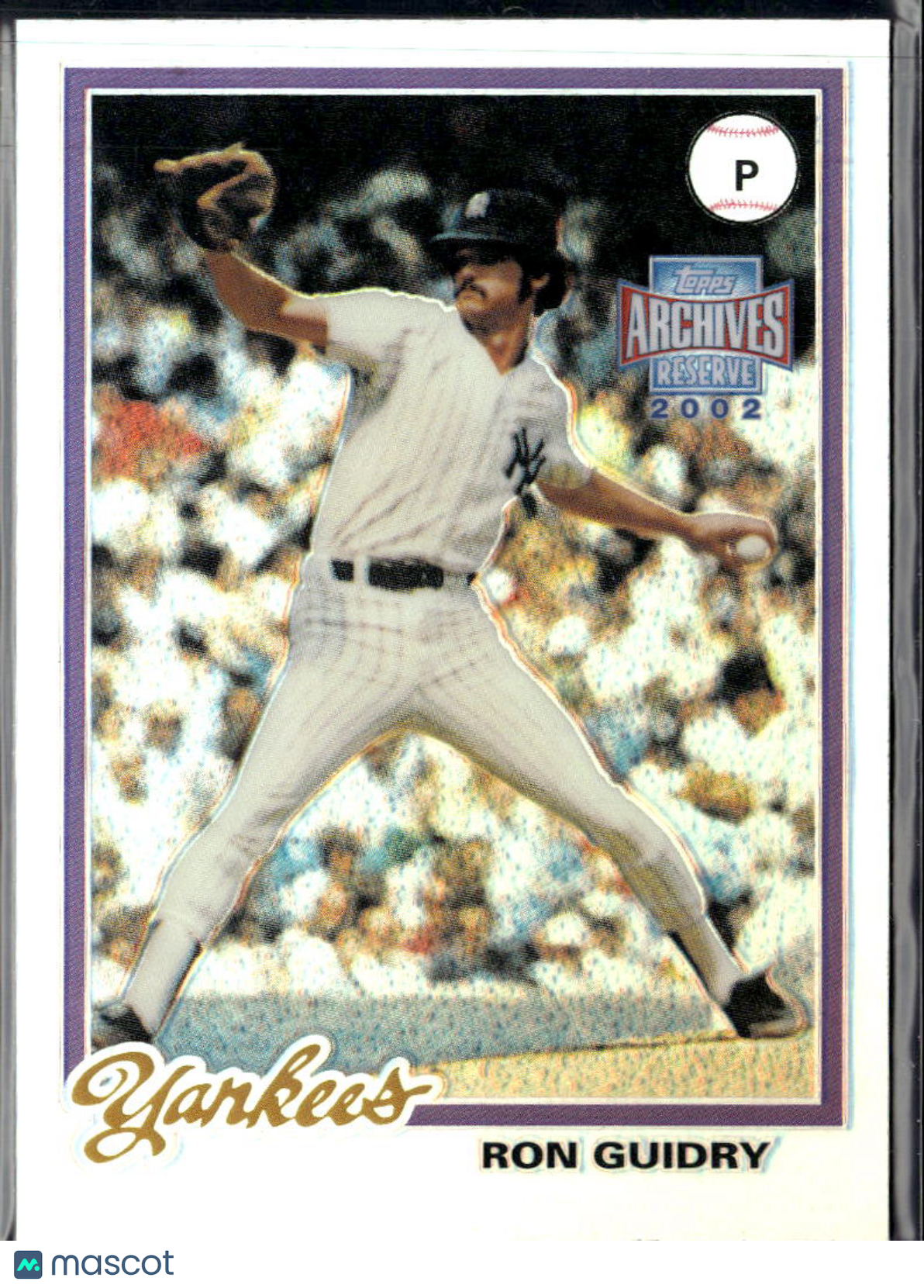 Ron Guidry 2002 Topps Archives Reserve Refractor New York Yankees