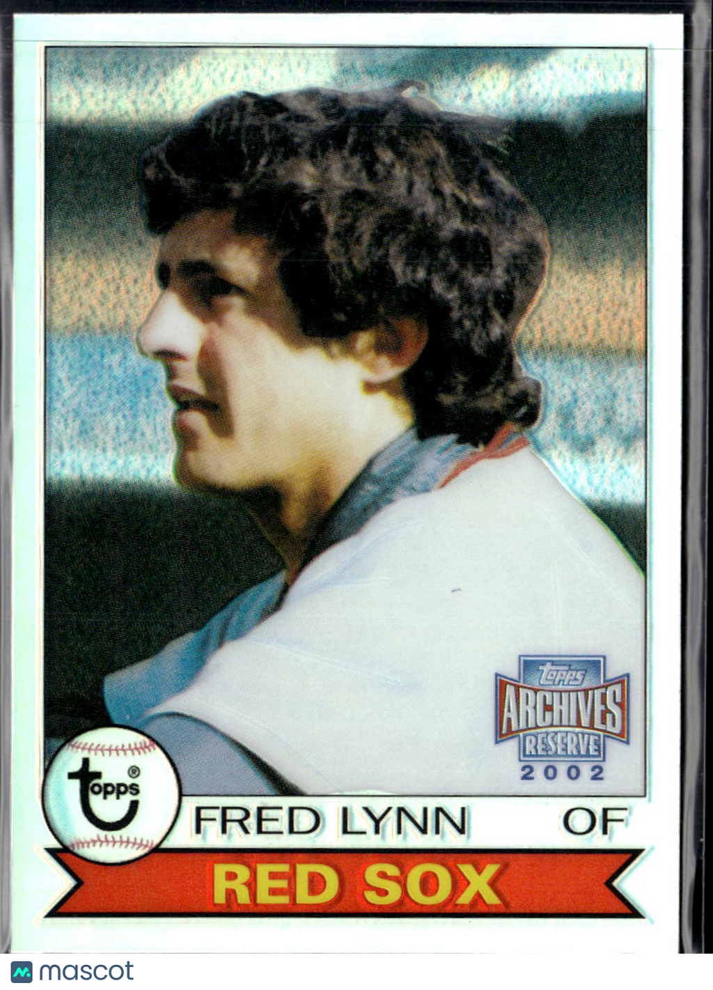 Fred Lynn 2002 Topps Archives Reserve Refractor Boston Red Sox