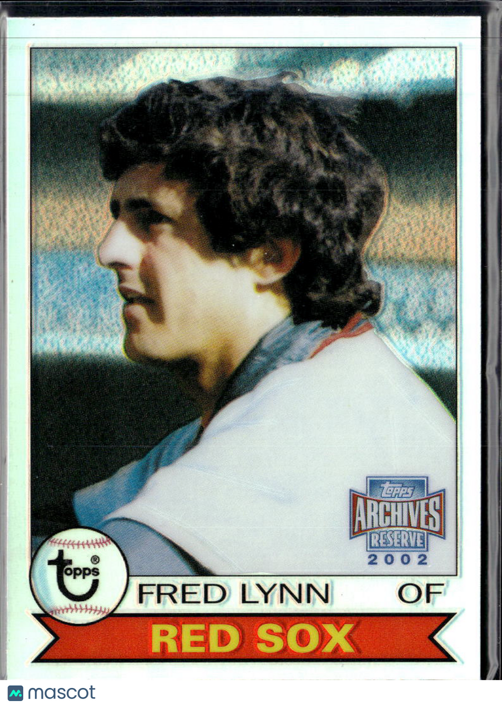 Fred Lynn 2002 Topps Archives Reserve Refractor Boston Red Sox