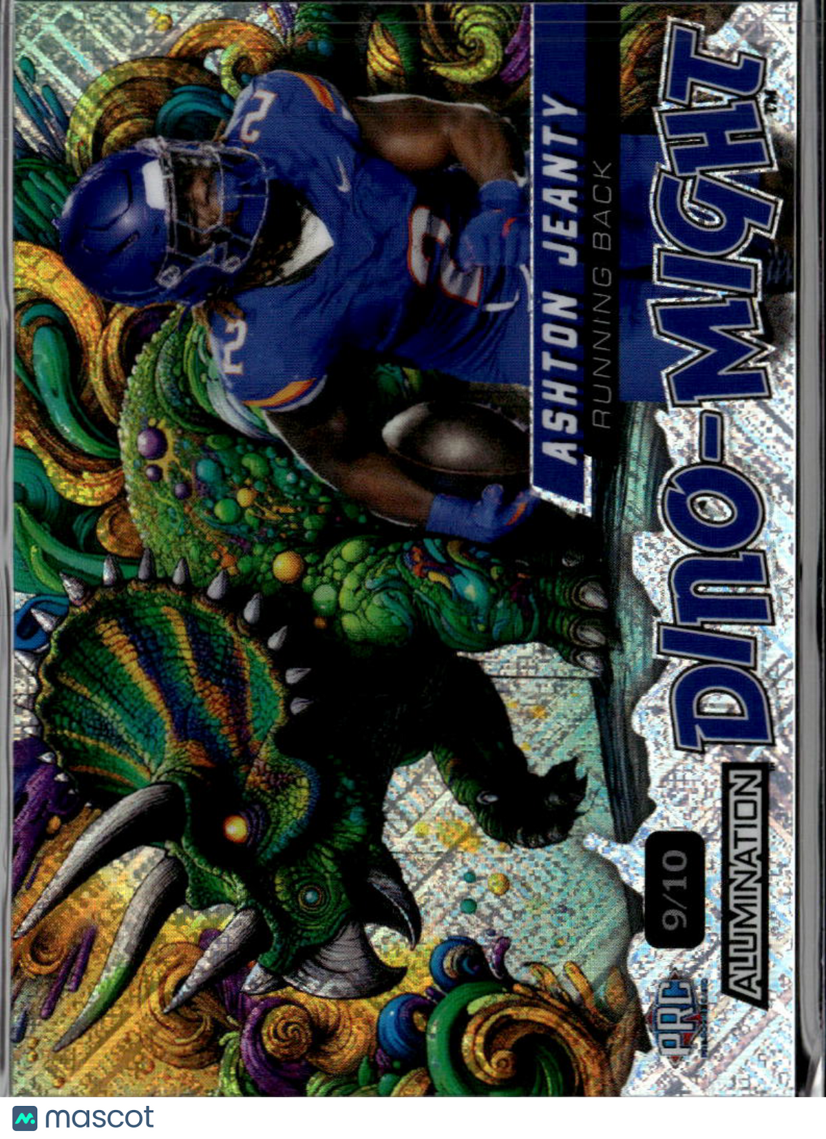 Ashton Jeanty 2024 Wild Card Dino-Might Alumination 9/10 Boise State Broncos