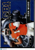 Cam Ward 2024 Wild Card QB1 On The Clock Blue Rookie RC Titans 1/3