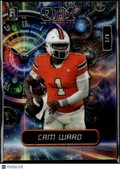 Cam Ward 2024 Wild Card Five Star QB1 Rookie RC 1/1 Miami Hurricanes