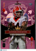 Gunner Stockton Nate Frazier 2024 Wild Card 5 Rookie RC 1/1 Georgia Bulldogs