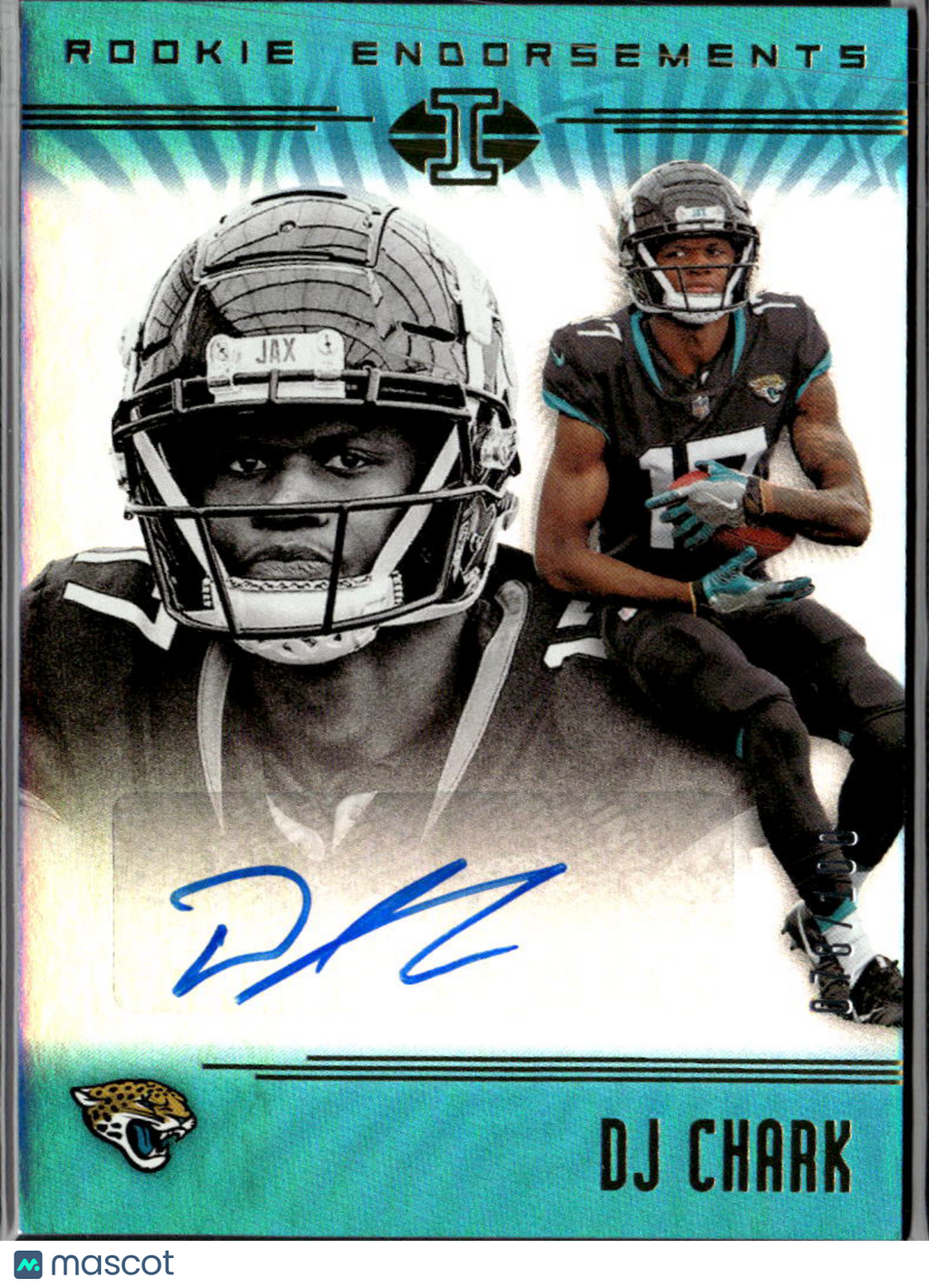 DJ Chark 2018 Illusions Auto Autograph RC 78/100 Jacksonville Jaguars