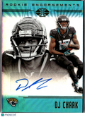 DJ Chark 2018 Illusions Auto Autograph RC 78/100 Jacksonville Jaguars