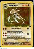 Kabutops 1999 Fossil Holo Rare #9/62