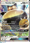 Snorlax GX Sun & Moon Promos Holo Black Star Promo FA #SM05
