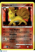 Vulpix 2013 Platinum reverse Holo Rare #SH6