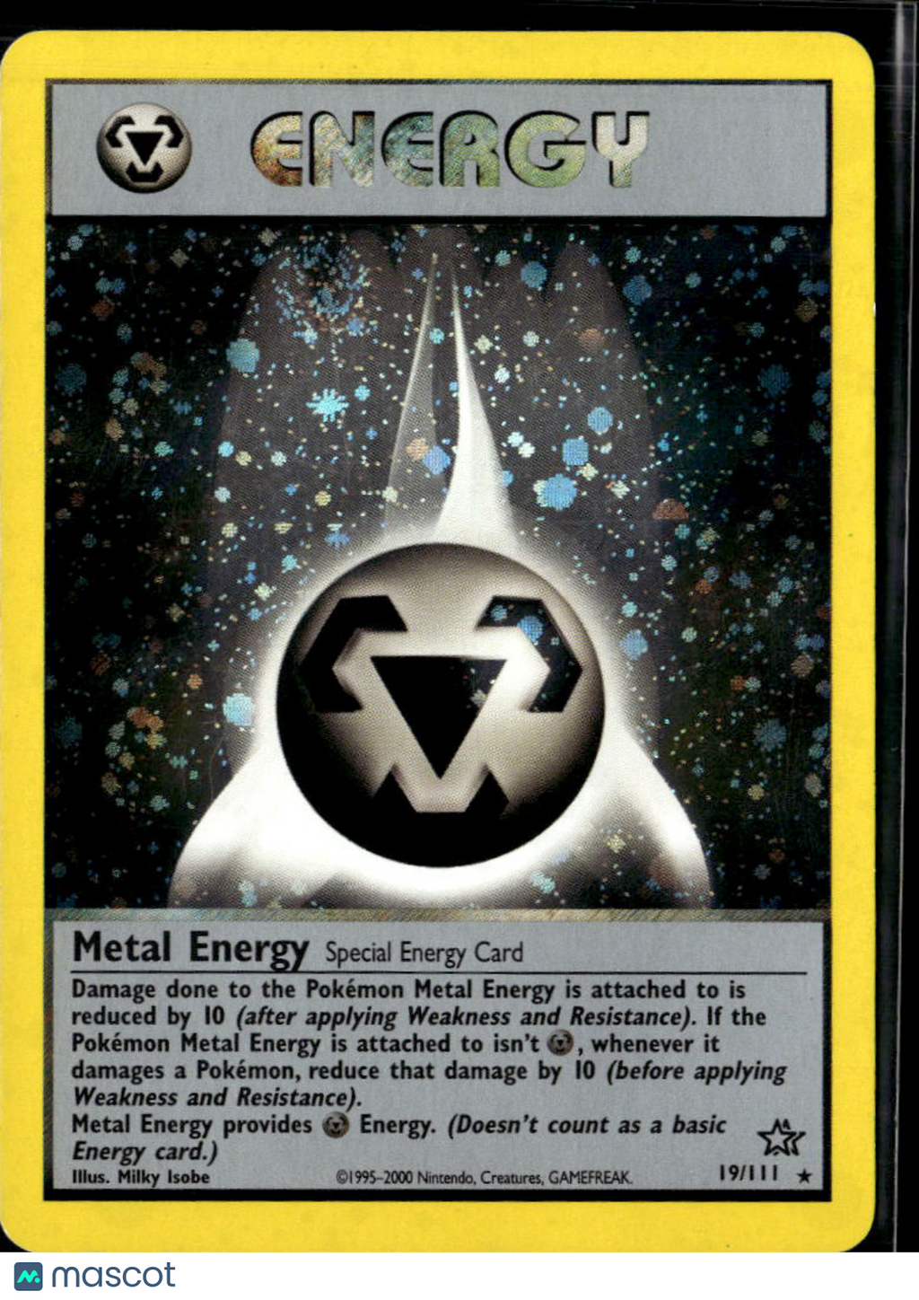 Metal Energy 2000 Neo Genesis Holo Rare #19/111