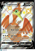 Cramorant V Sword & Shield Holo Black Star Promo FA #SWSH086