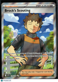 Brock's Scouting 2025 Journey Together Holo Secret Rare SR FA #179/159