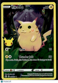 Pikachu 2021 Celebrations Holo Rare #5/25