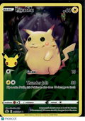 Pikachu 2021 Celebrations Holo Rare #5/25