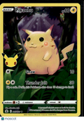 Pikachu 2021 Celebrations Holo Rare #5/25