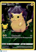Pikachu 2021 Celebrations Holo Rare #5/25