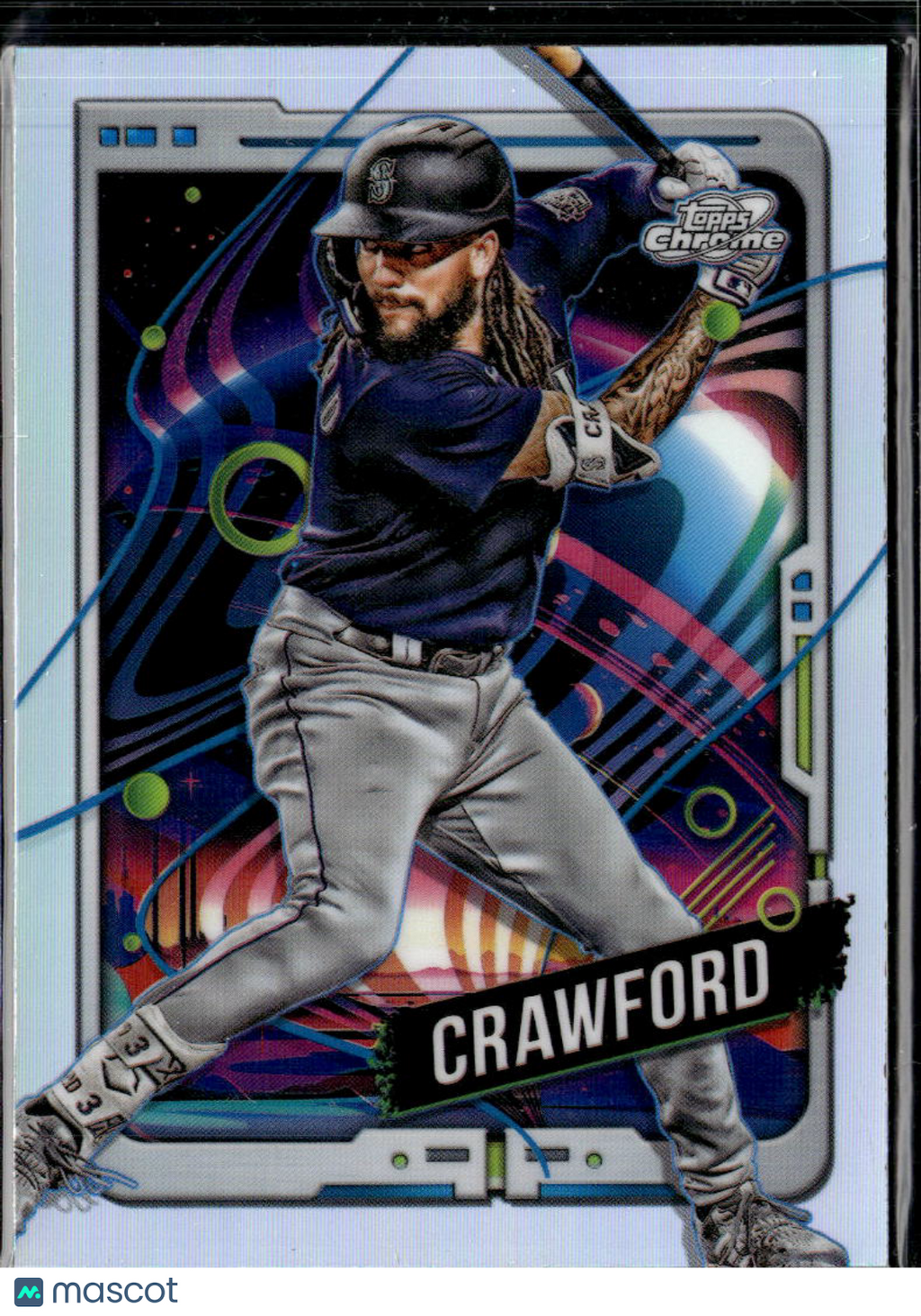 J.P. Crawford 2024 Topps Chrome Cosmic Refractor Seattle Mariners