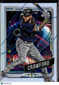 J.P. Crawford 2024 Topps Chrome Cosmic Refractor Seattle Mariners