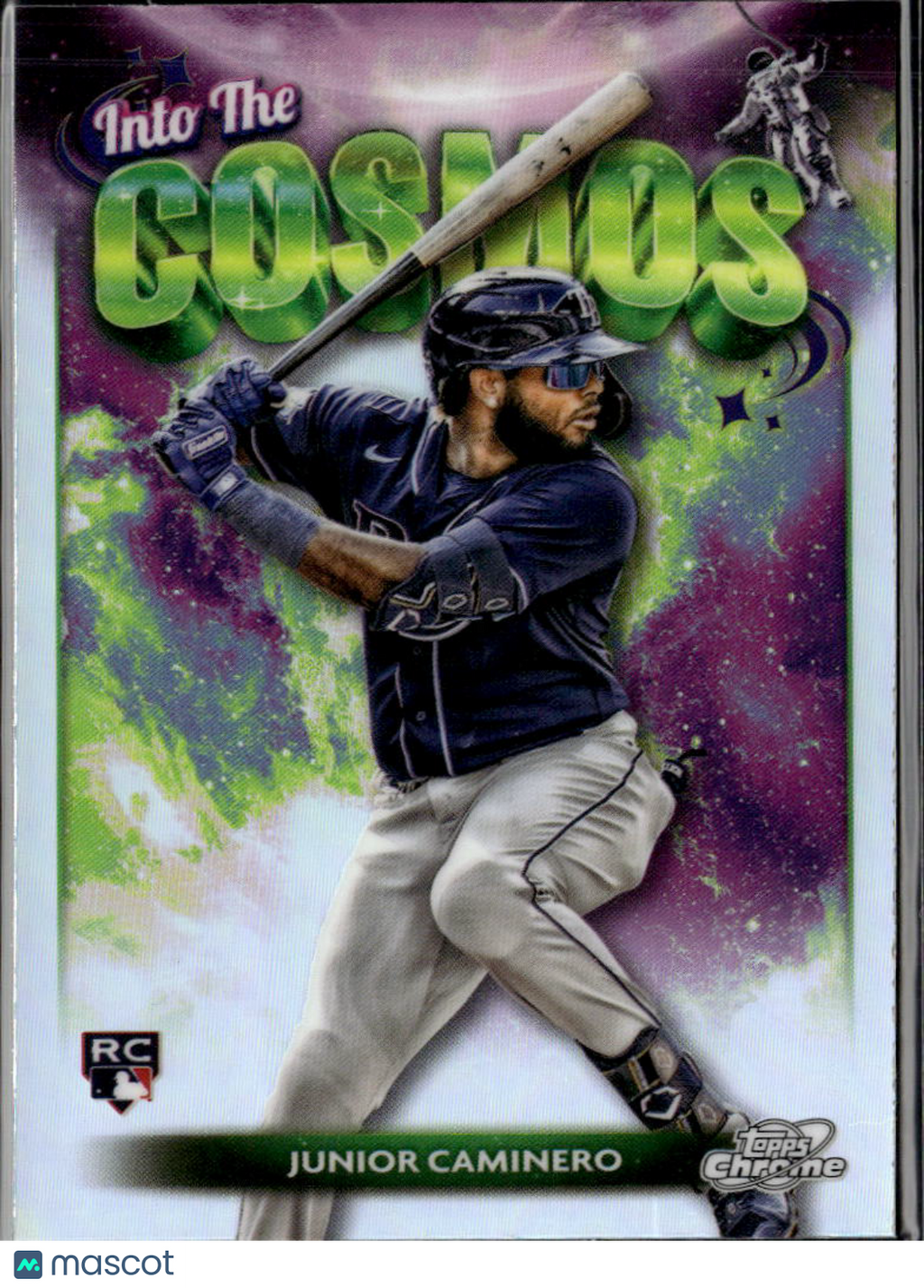 Junior Caminero 2024 Topps Chrome Cosmic Into the Cosmos RC Tampa Bay Rays